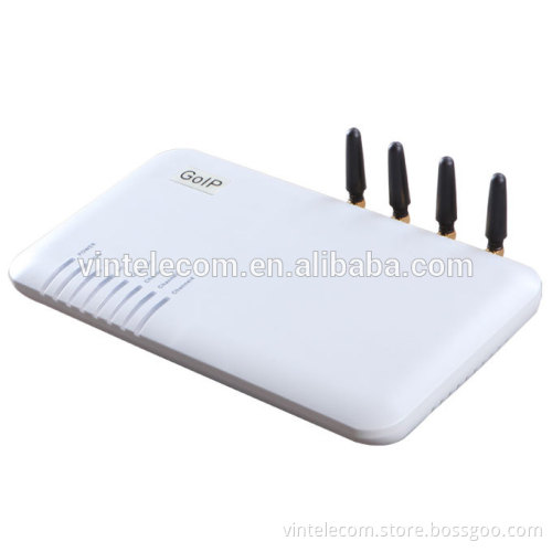 4SIMs GoIP4 VoIP GSM Gateway / Gateway GSM-VoIP / IP GSM Gateway / VoIP GSM Gateway for IP PBX application